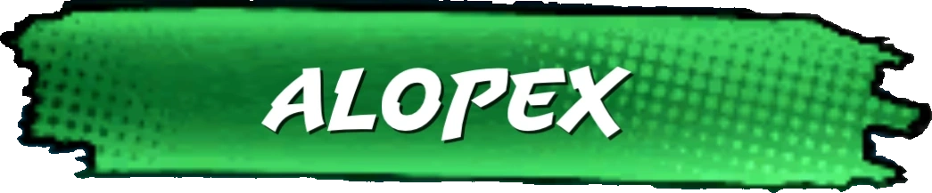 Alopex's name plate.